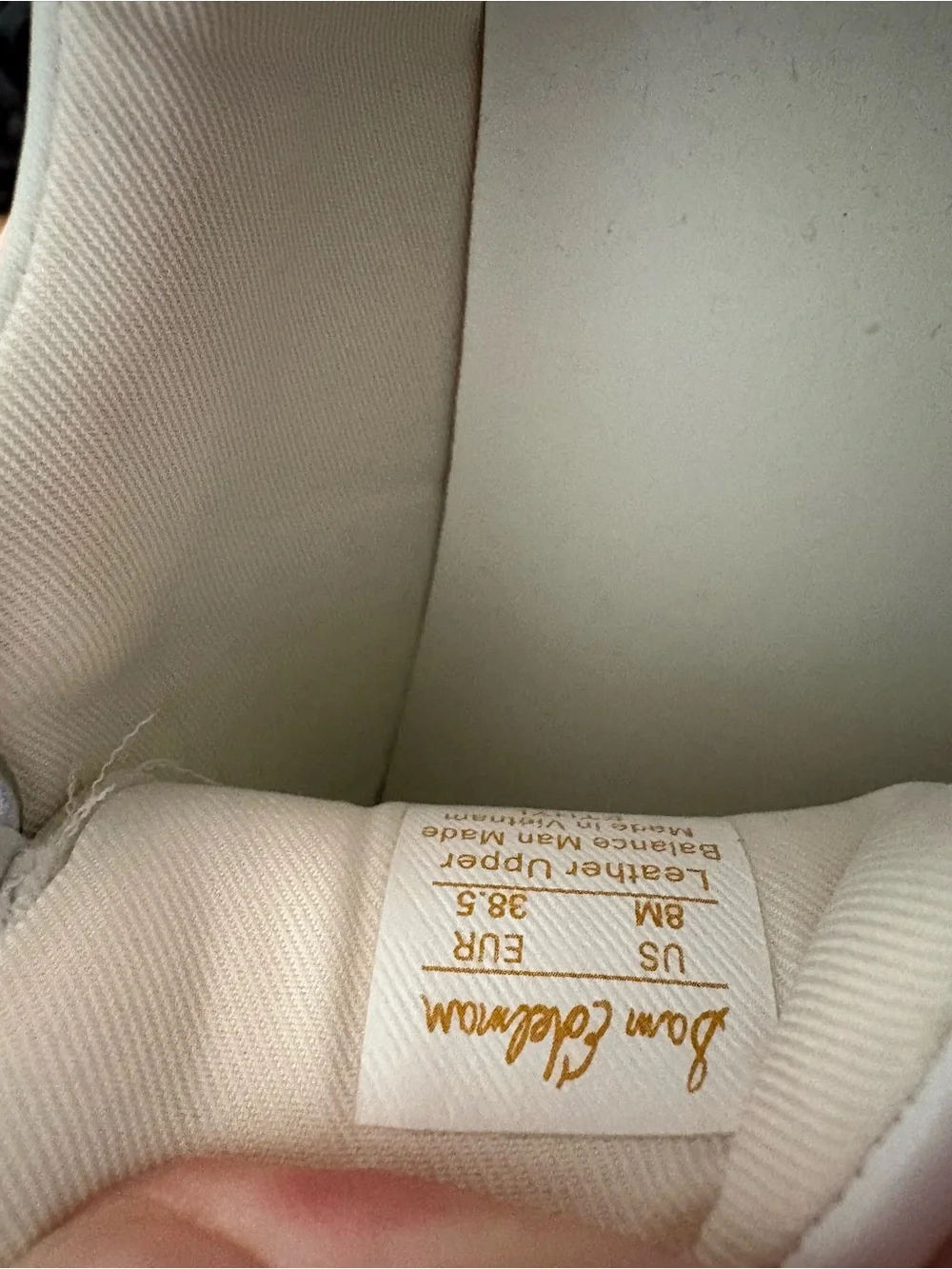 Sam Edelman Poppy Sneaker, White, 8M - Picture 6 of 6